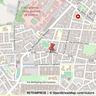 Mappa Via Broseta, 84, 24128 Bergamo, Bergamo (Lombardia)