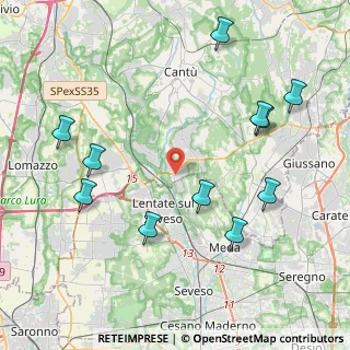 Mappa Via Monte Resegone, 22060 Novedrate CO, Italia (4.71)