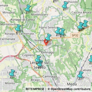 Mappa Via Monte Resegone, 22060 Novedrate CO, Italia (3.02067)