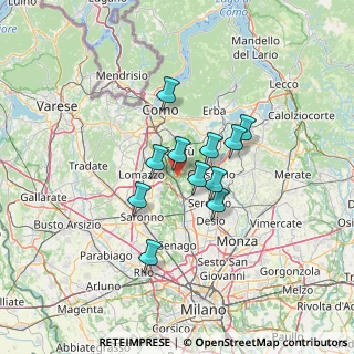 Mappa Via Monte Resegone, 22060 Novedrate CO, Italia (9.4)