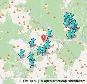 Mappa Frazione Chiesa, 13864 Caprile BI, Italia (4.024)