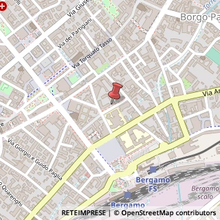 Mappa Via Giovanni Pascoli, 3, 24121 Bergamo, Bergamo (Lombardia)