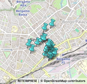 Mappa Viale Papa Giovanni XXIII, 24124 Bergamo BG, Italia (0.2745)