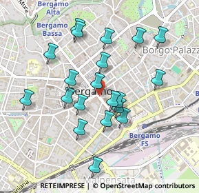 Mappa Viale Papa Giovanni XXIII, 24124 Bergamo BG, Italia (0.436)