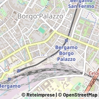 Map Bergamo