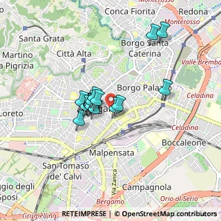 Mappa Largo Porta Nuova, 24121 Bergamo BG, Italia (0.6075)