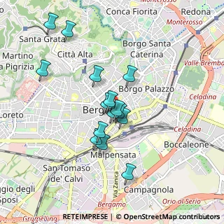 Mappa Largo Porta Nuova, 24121 Bergamo BG, Italia (0.74667)