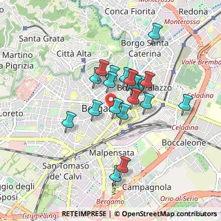 Mappa Largo Porta Nuova, 24121 Bergamo BG, Italia (0.687)