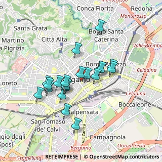 Mappa Largo Porta Nuova, 24121 Bergamo BG, Italia (0.742)