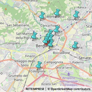 Mappa Largo Porta Nuova, 24121 Bergamo BG, Italia (1.52083)