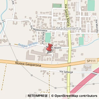 Mappa Via dei Molini, 29, 36030 Sarcedo, Vicenza (Veneto)