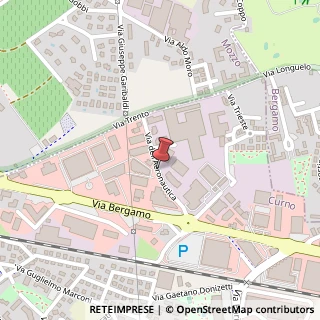 Mappa Via dell'Aeronautica, 24035 Curno BG, Italia, 24035 Curno, Bergamo (Lombardia)