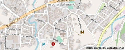 Mappa Trescore Balneario