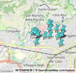 Mappa Via Mose del Brolo, 24128 Bergamo BG, Italia (0.6735)