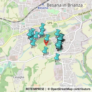 Mappa Via della Cascina Selva, 20842 Besana in Brianza MB, Italia (0.3)