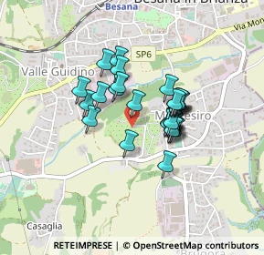 Mappa Via della Cascina Selva, 20842 Besana in Brianza MB, Italia (0.3)