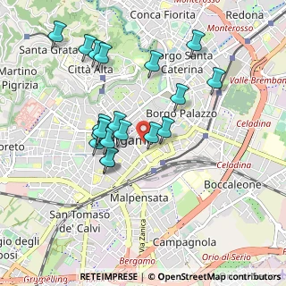 Mappa Galleria Cosimo Fanzago, 24121 Bergamo BG, Italia (0.87316)