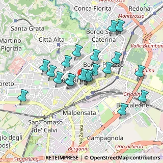 Mappa Galleria Cosimo Fanzago, 24121 Bergamo BG, Italia (0.823)