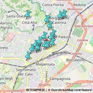 Mappa Galleria Cosimo Fanzago, 24121 Bergamo BG, Italia (0.68059)