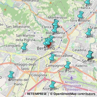 Mappa Galleria Cosimo Fanzago, 24121 Bergamo BG, Italia (2.53235)