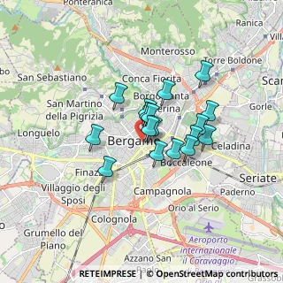 Mappa Galleria Cosimo Fanzago, 24121 Bergamo BG, Italia (1.17529)