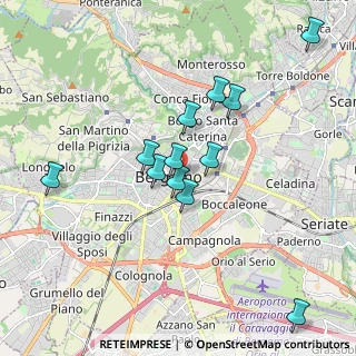 Mappa Galleria Cosimo Fanzago, 24121 Bergamo BG, Italia (1.72083)