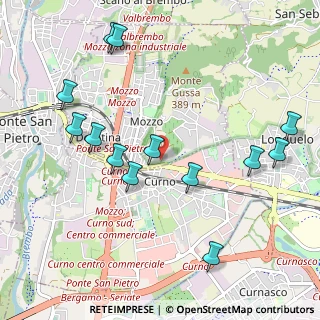 Mappa Via Crocette, 24030 Curno BG, Italia (1.14)
