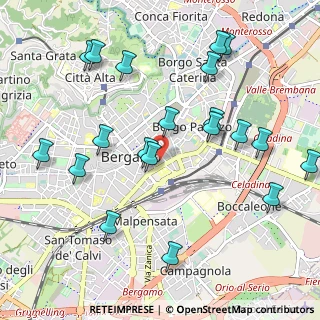 Mappa Via Clara Maffei, 24121 Bergamo BG, Italia (1.149)
