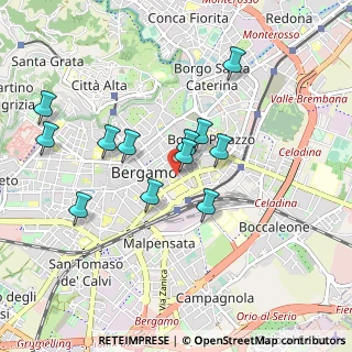 Mappa Via Clara Maffei, 24121 Bergamo BG, Italia (0.83)