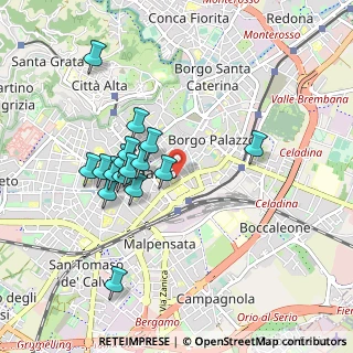 Mappa Via Clara Maffei, 24121 Bergamo BG, Italia (0.83438)