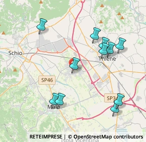 Mappa 36035 Marano vicentino VI, Italia (4.20727)