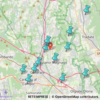 Mappa Via Milano, 21040 Oggiona Con Santo Stefano VA, Italia (4.58917)
