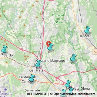 Mappa Via Milano, 21040 Oggiona Con Santo Stefano VA, Italia (7)