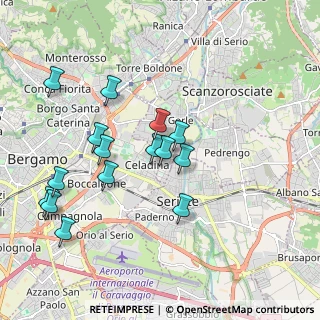 Mappa Via Monte Misma, 24125 Bergamo BG, Italia (1.87533)
