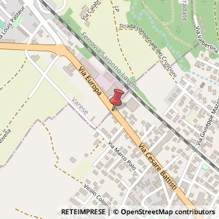 Mappa Via C. Battisti, 2, 22070 Locate Varesino, Como (Lombardia)