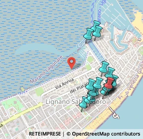 Mappa Via Lungo Laguna Trento, 33054 Lignano Sabbiadoro UD, Italia (0.527)