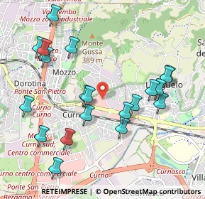 Mappa Via dell'Aeronautica, 24035 Bergamo BG, Italia (1.078)