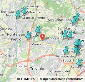 Mappa Via dell'Aeronautica, 24035 Bergamo BG, Italia (2.71286)
