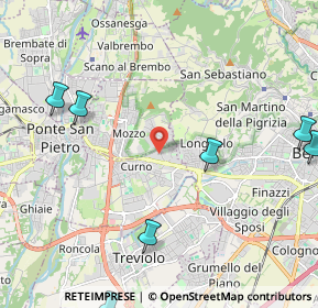 Mappa Via dell'Aeronautica, 24035 Bergamo BG, Italia (3.37818)