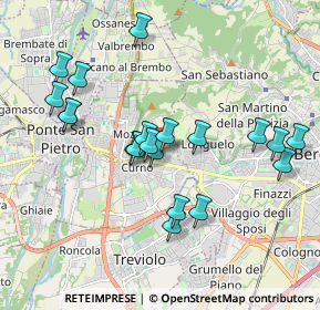 Mappa Via dell'Aeronautica, 24035 Bergamo BG, Italia (1.818)