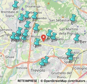 Mappa Via dell'Aeronautica, 24035 Bergamo BG, Italia (2.157)