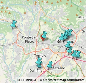 Mappa Via dell'Aeronautica, 24035 Bergamo BG, Italia (4.49857)