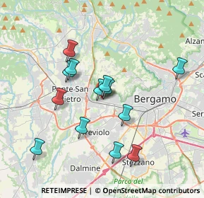 Mappa Via dell'Aeronautica, 24035 Bergamo BG, Italia (3.33385)