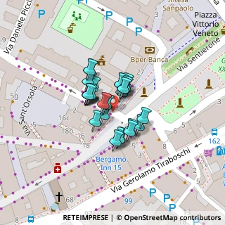 Mappa P.za Giacomo Matteotti, 24122 Bergamo BG, Italia (0)