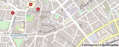 Mappa Bergamo