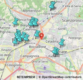 Mappa Via Trieste, 24125 Bergamo BG, Italia (2.00167)