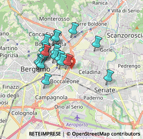 Mappa Via Trieste, 24125 Bergamo BG, Italia (1.48632)