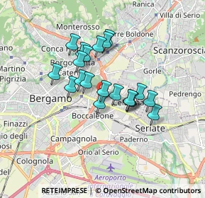 Mappa Via Trieste, 24125 Bergamo BG, Italia (1.2965)