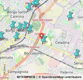 Mappa Via Trieste, 24125 Bergamo BG, Italia (1.2925)
