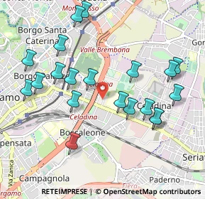 Mappa Via Trieste, 24125 Bergamo BG, Italia (1.0445)